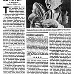 1984 Leonard in Meantime Performance Article