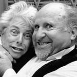 2003 Photo of Leonard Pitt and Ed Holmes in Fo, Faux Fo & No Fo.