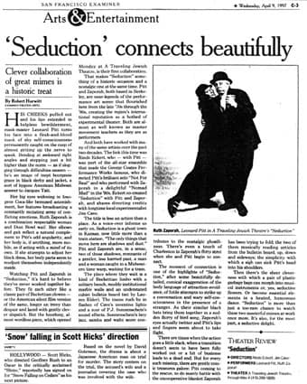 performances23 Seduction with Ruth Zaporah - 1997