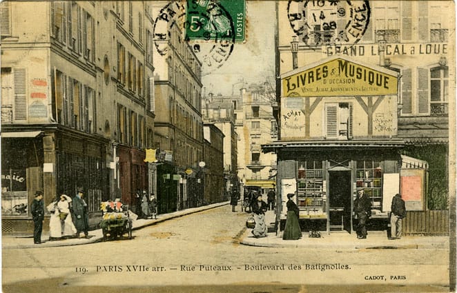 arr17_35 Paris Postcards: 17th Arrondisement