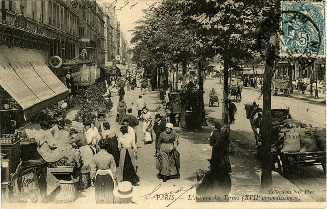 arr17_36 Paris Postcards: 17th Arrondisement