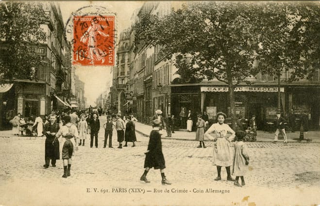 arr19_56 Paris Postcards: 19th Arrondisement
