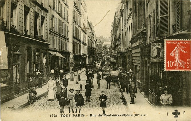 arr3_34 Paris Postcards: 3rd Arrondisement