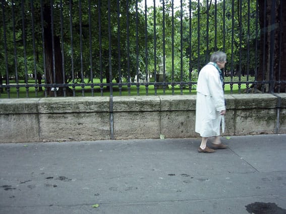 Woman on Blvd. Saint-Michel