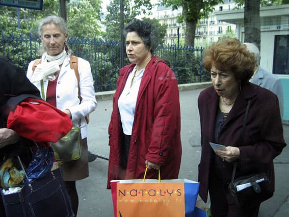 Women Boarding Bus