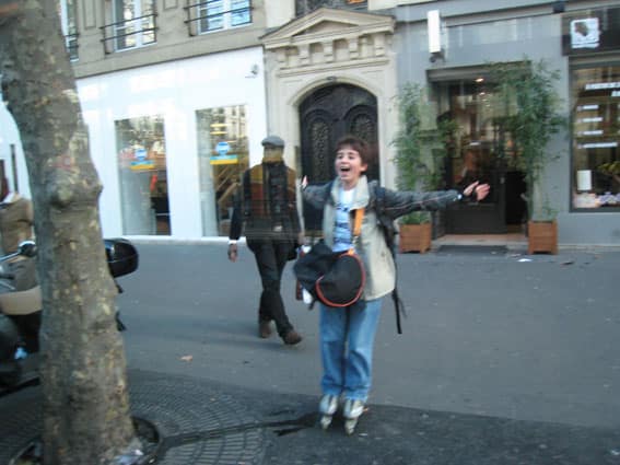 Boy on Blvd Saint-Michel