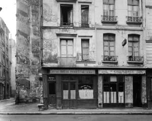 Rue Ave Maria in the 1940s